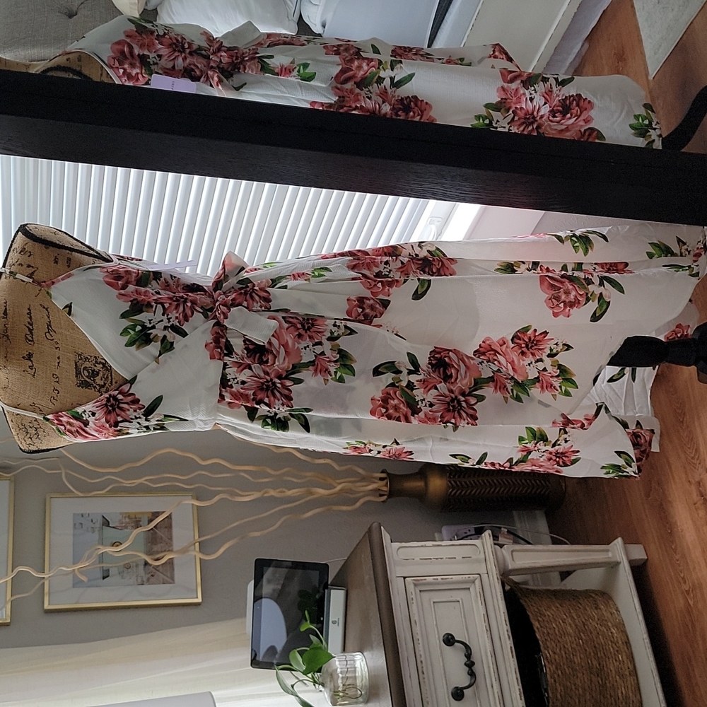 Floral Hi/Lo dress